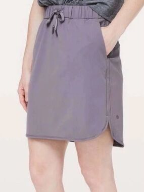 lululemon athletica On the Fly Skirt, Dusty Magnum Size 6